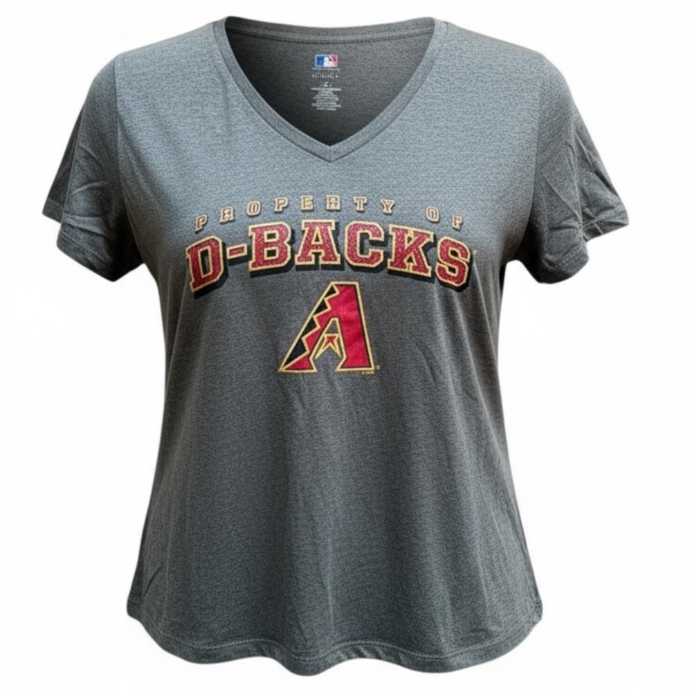 MLB‎ Women’s Classic Arizona Diamondbacks V-Neck T-Shirt | Size 2X